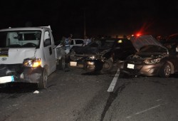 مصرع 4 وإصابة آخرين في حادث تصادم 3 سيارات بالإسكندرية