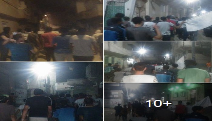 مسيرة لأولتراس مصر سياسى بحوش عيسى تندد باغتيال الشباب