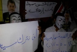 ثوار بئر العبد ينتفضون في جمعة "توحدوا تنتصروا"