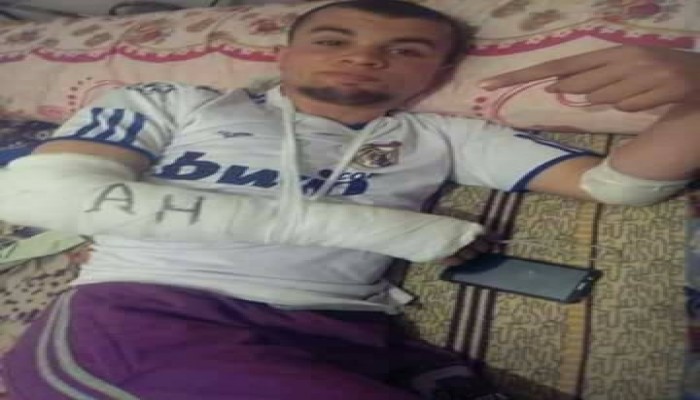 أمن الانقلاب يعيد اعتقال شاب العائل الوحيد لأسرته مصاب بالسكر وبعد ساعات من تعرضه لحادث تصادم