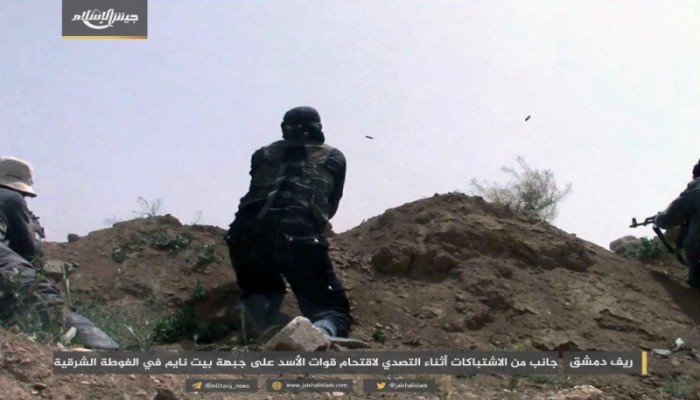 خسائر جديدة لقوات الأسد ... معارك محتدمة على جبهات الغوطة الشرقية