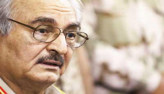 "ملتقى ضباط ليبيا": حفتر مجرم حرب