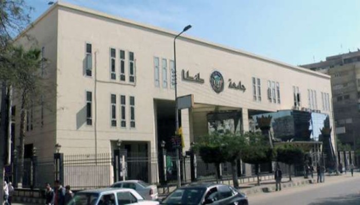 انهيار خيمة الإمتحانات على طلاب حقوق طنطا أثناء امتحان مادة قانون العمل