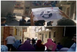 ثوار كفر الدوار بالبحيرة فى مسيرة تنديدا باحكام الاعدام