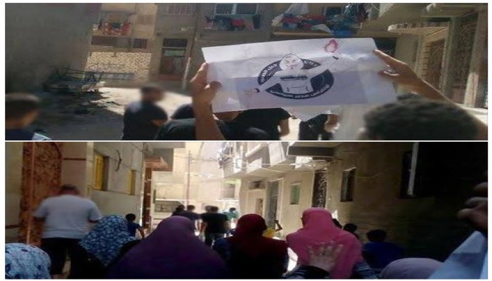 ثوار كفر الدوار بالبحيرة فى مسيرة تنديدا باحكام الاعدام