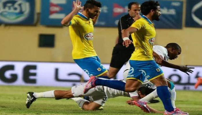 المقاولون يتعادل مع الإسماعيلي بهدف لكل فريق