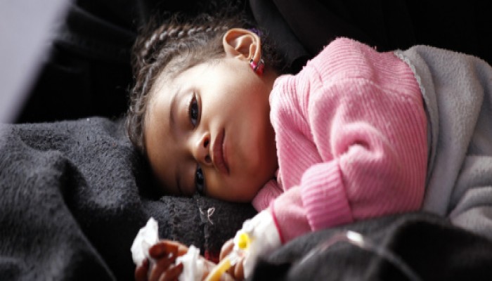 الكوليرا تنتشر بسرعة مذهلة في اليمن.. وأعداد الوفيات في إزدياد