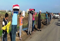 أهالي بلقاس بالدقهلية يتظاهرون ضد الغلاء