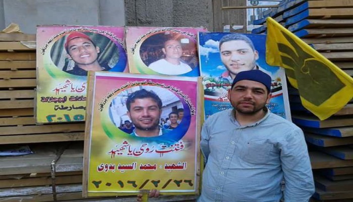 زوجة الشهيد "بلبولة" تُعيد نشر "كارت رمضان" أثناء اعتقالها.. ماذا كتب لها؟