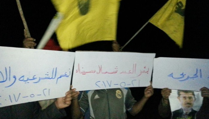 ثوار بئر العبد ينددون بالانتهاكات بحق الأبرياء في سجون الانقلاب