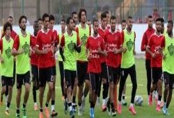 الأهلي يختتم اليوم تدريباته لمواجهة القطن الكاميروني