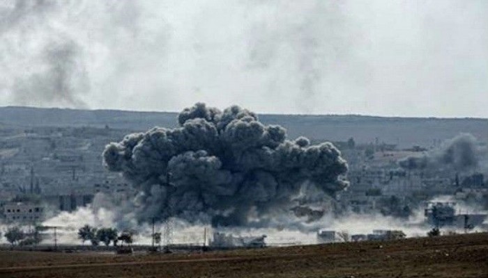 قتلى وجرحى بقصف طيران التحالف الدولي شرق دير الزور