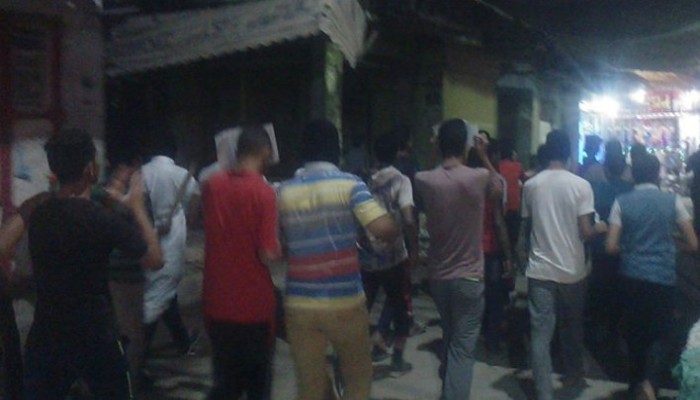 مسيرة لعفاريت ضد الانقلاب بحوش عيسى تندد بجرائم العسكر