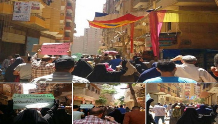 ثوار فيصل " اه يا حكومة هز الوسط كيلو اللحمة بقي بالقسط "