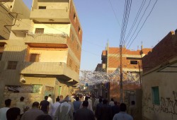 المئات من أهالي القرين بالشرقية يشيعون الشهيد “إسماعيل إبراهيم” في أول أيام رمضان