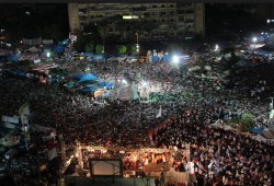 صلاة التراويح من ميدان رابعه العدوية