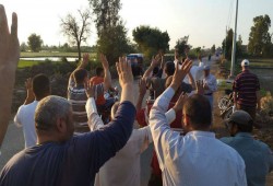 أهالى بلقاس يتظاهرون ضد ارتفاع الأسعار