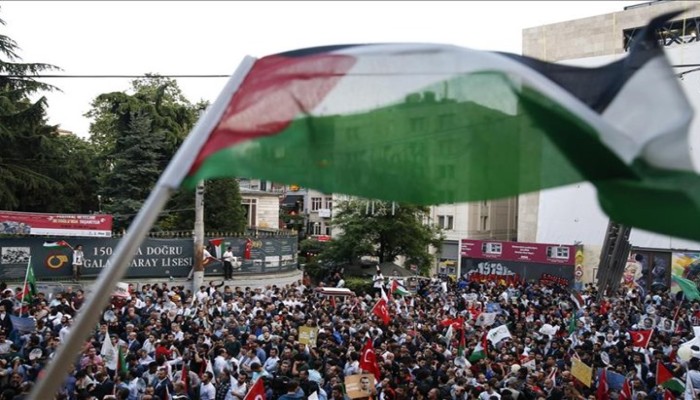 أتراك وعرب يحيون ذكرى جريمة "مافي مرمرة" في إسطنبول