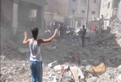 مجزرة مروعة في درعا.. انفجار عبوات ناسفة تلاه قصف مدفعي