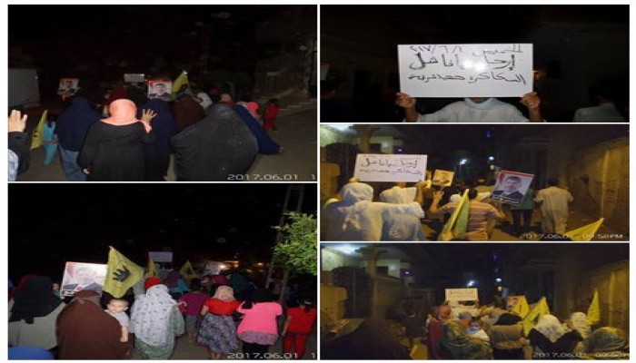 بتظاهرة ليلية: ثوار الشرقية يختتمون أسبوع "رمضان الانتصار"