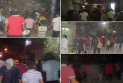 شباب ضد الانقلاب يحيون صمود المعتقلين في مسيرة ليلية بحوش عيسى