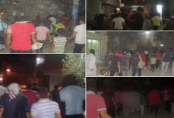 شباب ضد الانقلاب يحيون صمود المعتقلين في مسيرة ليلية بحوش عيسى