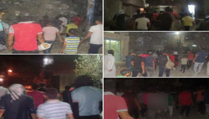 شباب ضد الانقلاب يحيون صمود المعتقلين في مسيرة ليلية بحوش عيسى