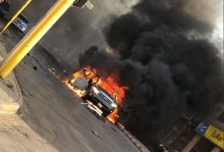 انفجار سيارة مفخخة في القطيف شرق السعودية