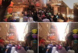 رافضو الانقلاب بالهرم : لاتنازل عن الحرية ولا لبيع الجزر