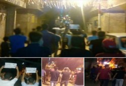 مسيرة شبابية بكفرالدوار تطالب بالإفراج عن المعتقلين