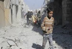 سوريا : مقتل 43 شخص بينهم أطفال في غارات أمريكية