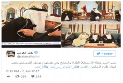 غداة القطيعة الخليجية: أمير قطر يستقبل العلامة القرضاوي وعددا من العلماء