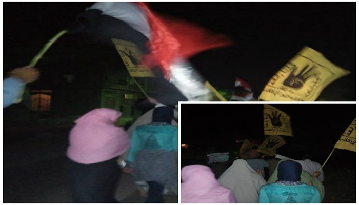 مسيرة ليلية لأهالي دمنهور رفضاً لحكم العسكر