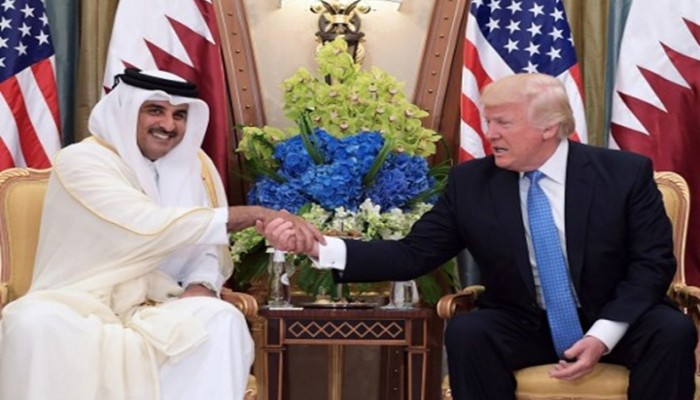 بعد هجوم إدارته عليه.. ترامب يعرض على أمير قطر التوسط لحل الأزمة