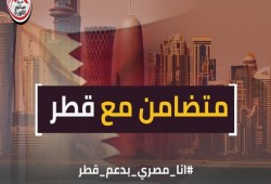 #أنا_مصري_بدعم_قطر... وسم يرد على كتائب السيسي