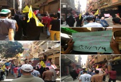 الجيزة تواصل فعالياتها الثورية ضد العسكر من صفط اللبن