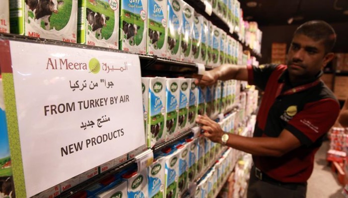 إقبال كبير على المنتجات التركية في متاجر قطر