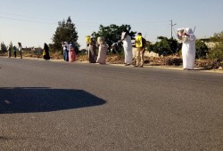 ثوار الحسينية بالشرقية "مرسي رئيس ومعاه شرعية "