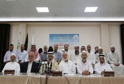 "علماء فلسطين" تستنكر إدراج القرضاوي بقائمة الإرهاب الخليجية