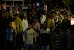 أمن الانقلاب يحاول اقتحام نقابة الصحفيين وأنباء عن اعتقال العشرات