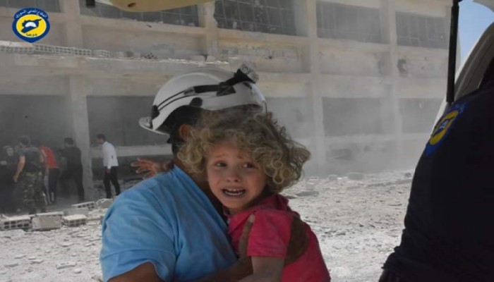 سوريا : غارة جوية تستهدف المدنيين في طفس بدرعا وتخلف مجزرة