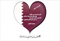 قطريون لـ "الجبير": #قطر_لا_تحتاج_مساعداتك