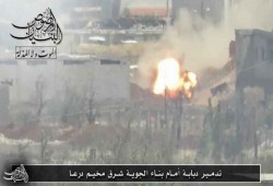 "البنيان المرصوص" تدمر دبابة لنظام الأسد في ظل قصف عنيف