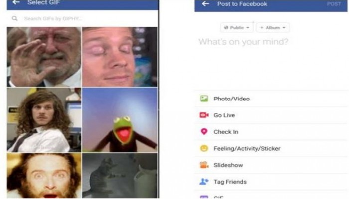 فيسبوك تطرح زر الصور المتحركة للمستخدمين