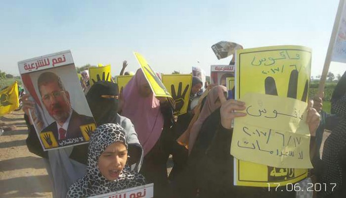 ثوار فاقوس بالشرقية ينددون بأحكام الإعدام وبيع الجزيرتين