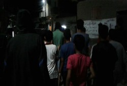 مسيرة ليلية لشباب حوش عيسى رفضاّ لبيع الارض