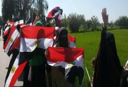 الدقهلية أهالي نبروه يحيّون الرئيس مرسي.. ويطالبون بوقف التصفيات الجسدية