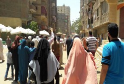 ثوار المنيب يهتفون "روحتوا فين يا بتوع 30"