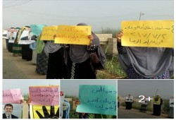 حرائر دمياط يتظاهرن رفضًا للخيانة والغلاء