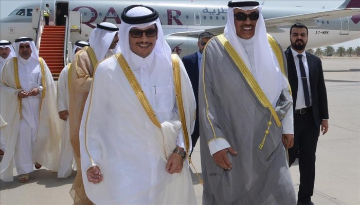 أمير الكويت يتسلم رد قطر على قائمة المطالب